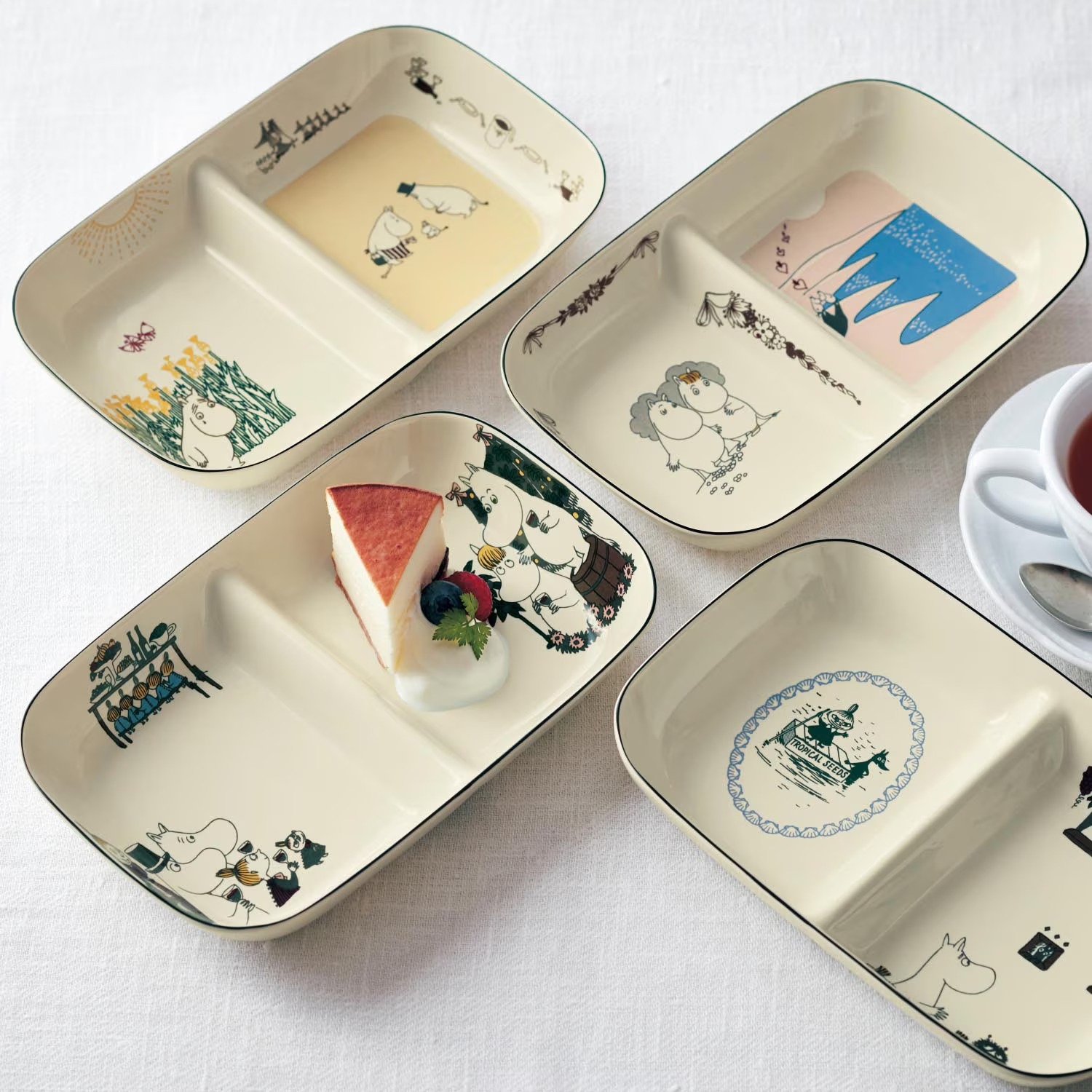 🆕【⭐訂購⭐】 🇯🇵日本直送 日本製🇯🇵岐阜美濃窯 #Moomin 陶瓷餐盤 [PLGD-0066] [260813]