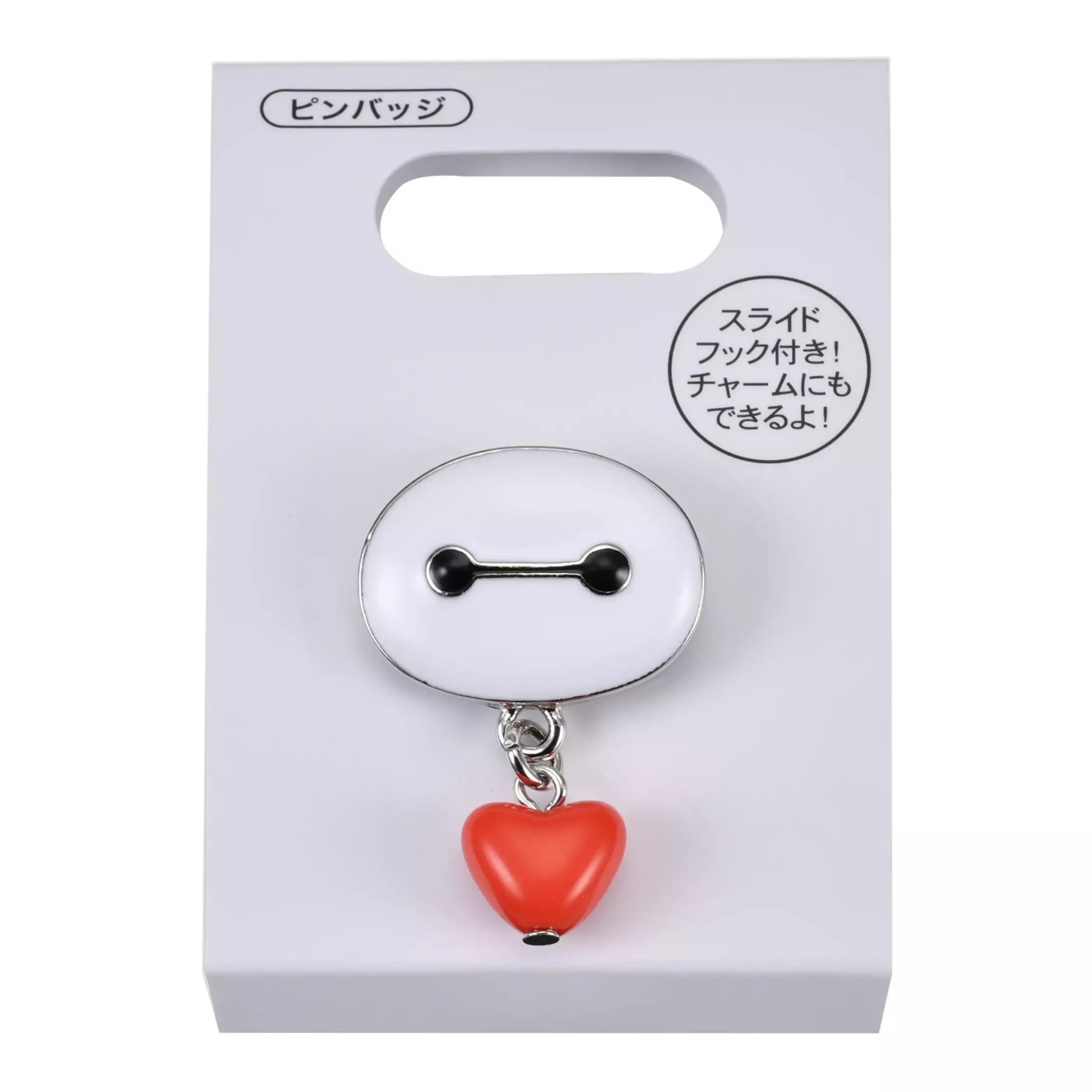 🌸 【預訂】Baymax Face Swing Pins - Disney Store 6/10新品