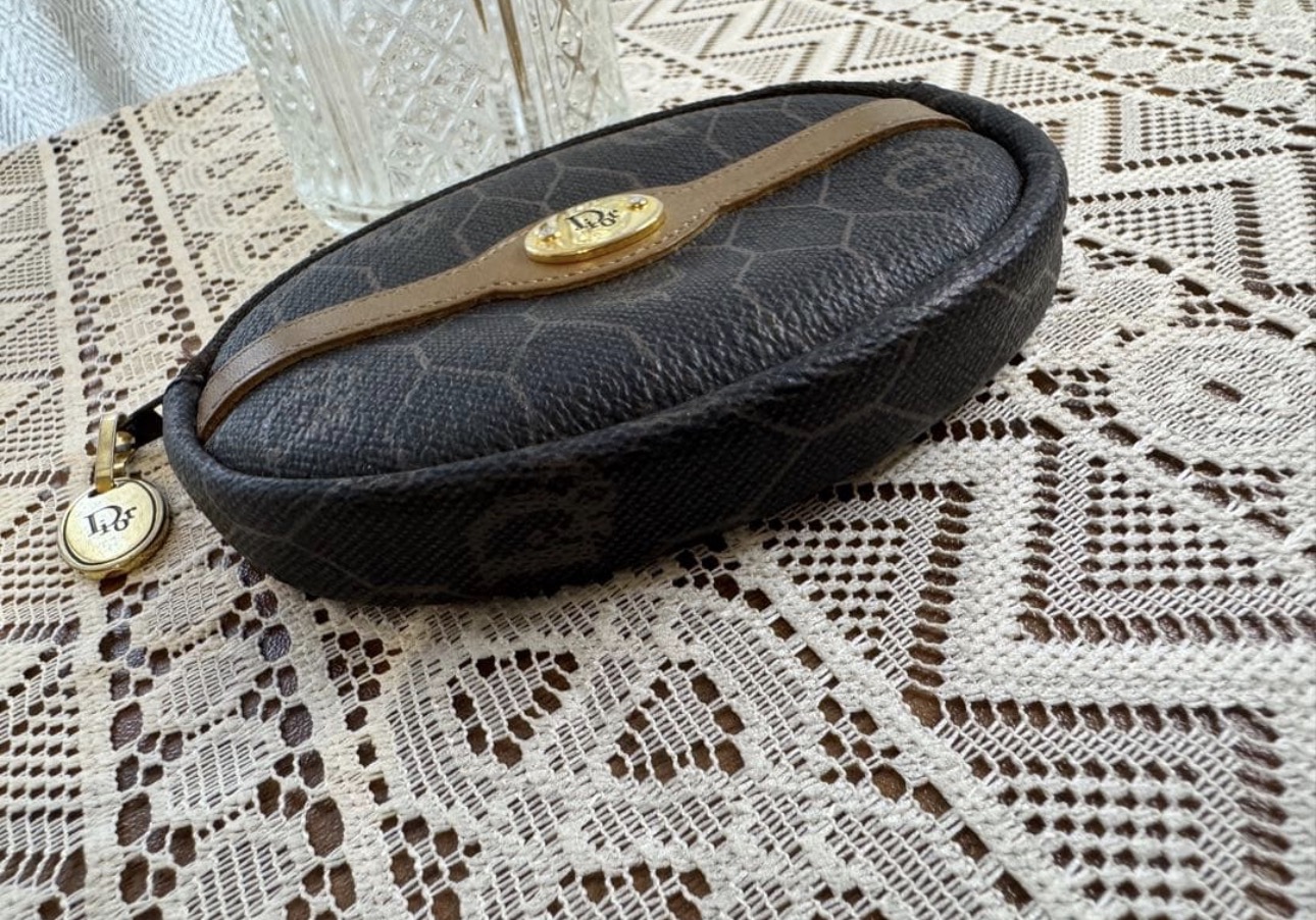 Christian Dior Honeycomb Coin Purse