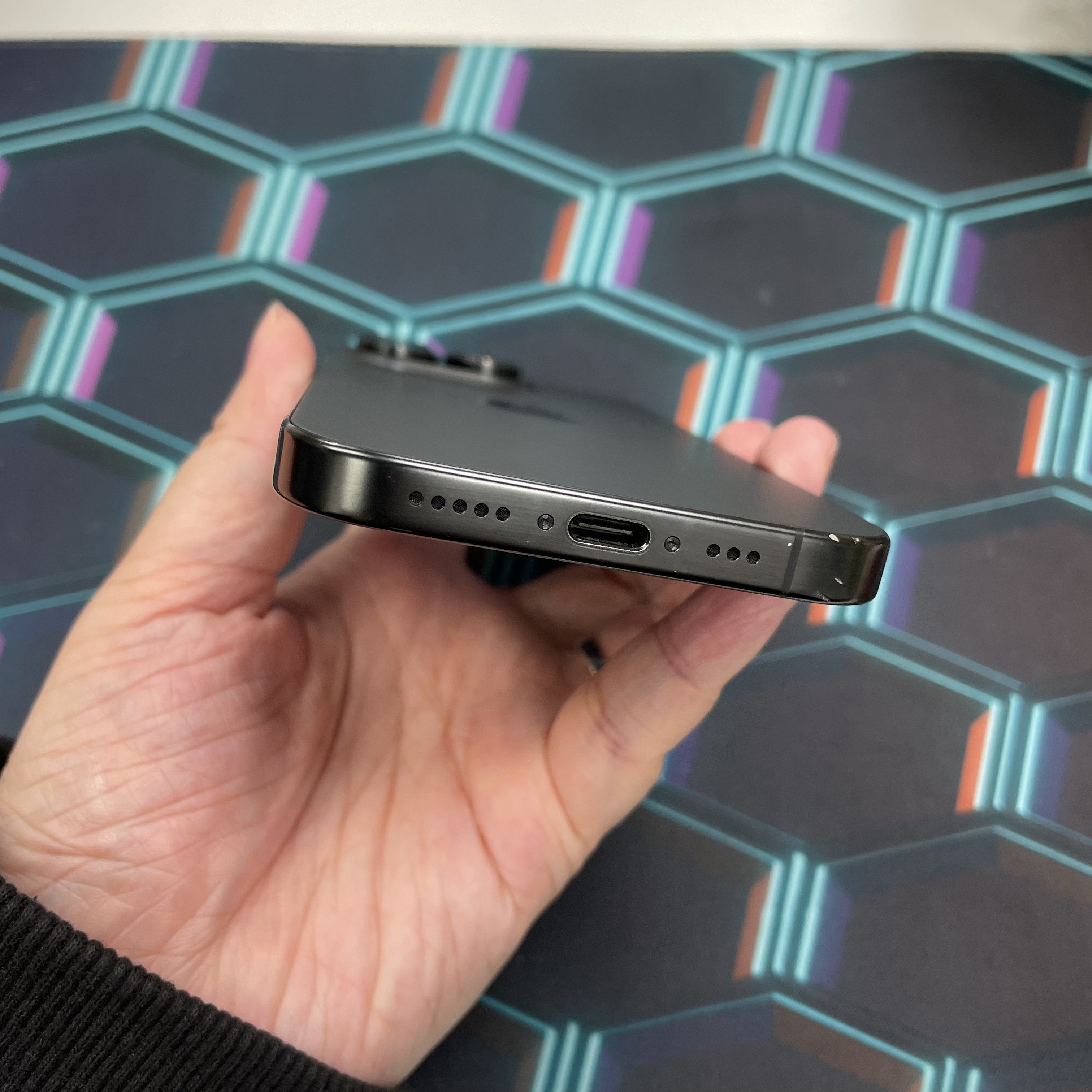 *6451 16 pro 超靚機 256GB 電90 黑色 black