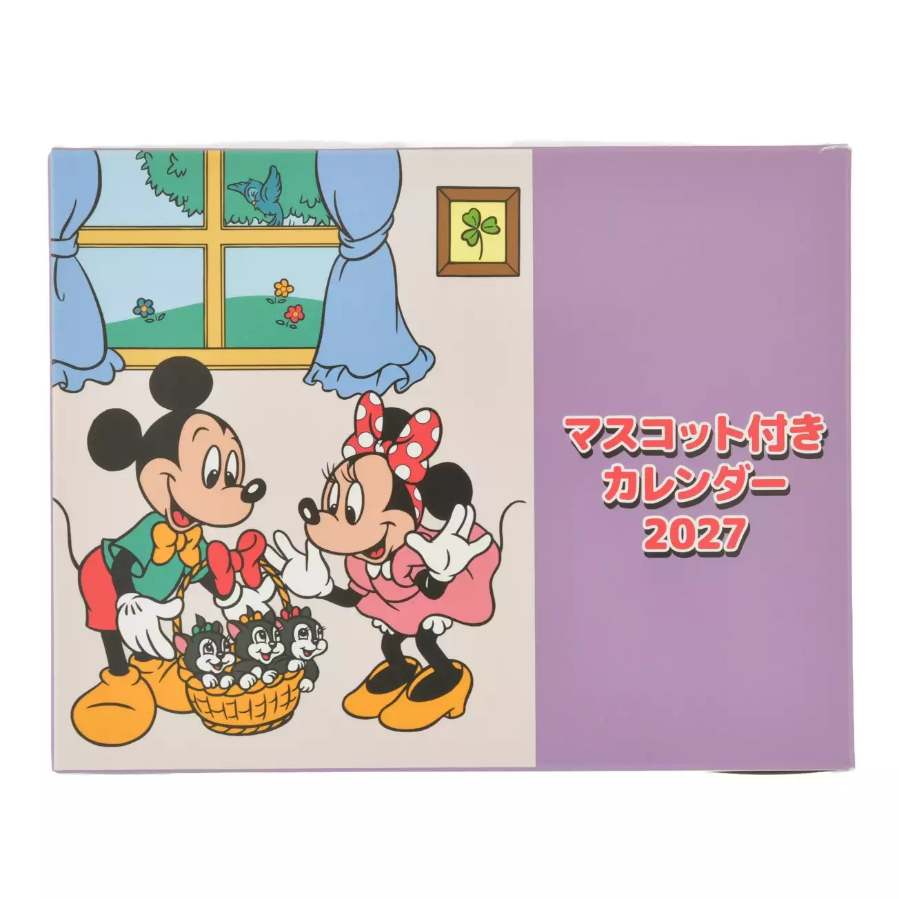 🌸 【預訂】Mickey & Friends Desk Calendar - CALENDAR ＆ ORGANIZER 2027 -28/8新品