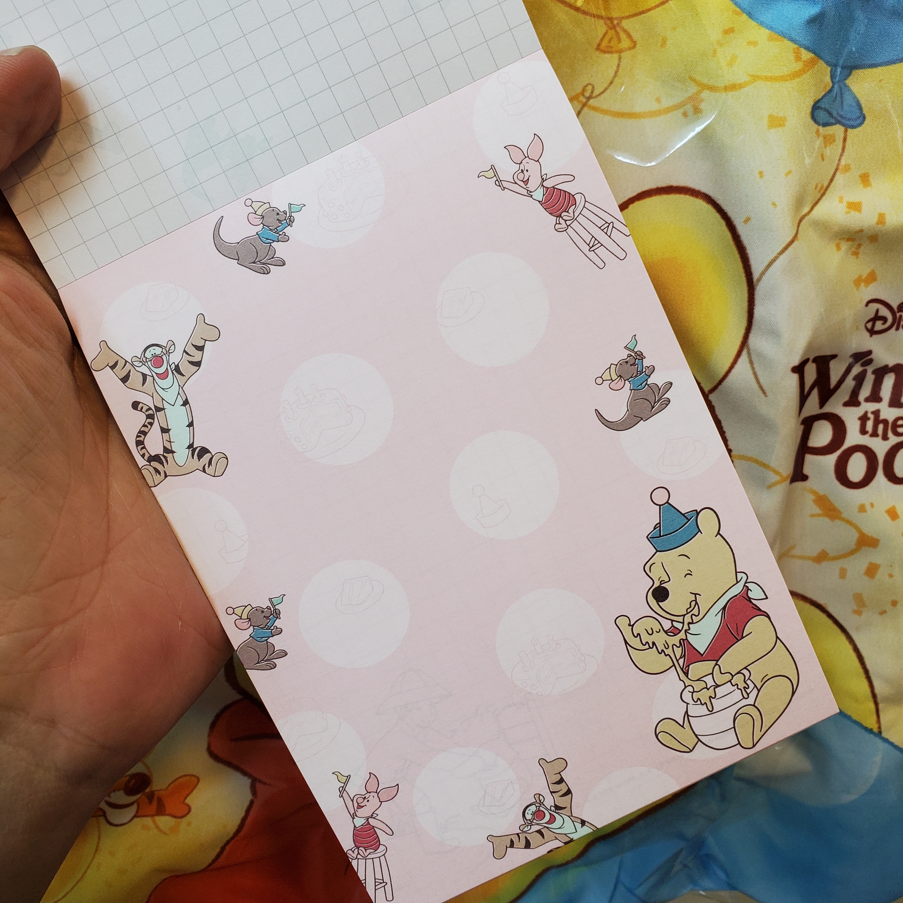 [現貨] [日本製] POOH & FRIENDS｜ A6 MEMO PAD  {TF2310256}