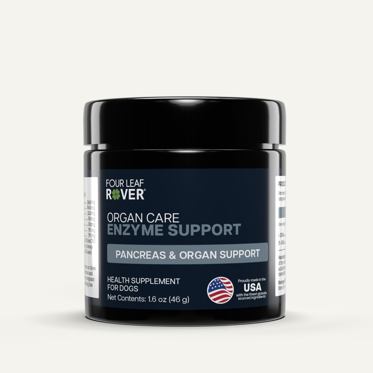 【Four Leaf Rover】Organ Care 消化酵素粉 (46g)｜改善消化不良・天然酵素・高齡犬適用