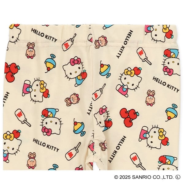 🇯🇵預訂 日本直送🇯🇵兩色Hello Kitty滿印緊身七分打底褲