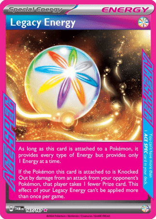 Pokemon TCG Twilight Masquerade - Legacy Energy-167/167