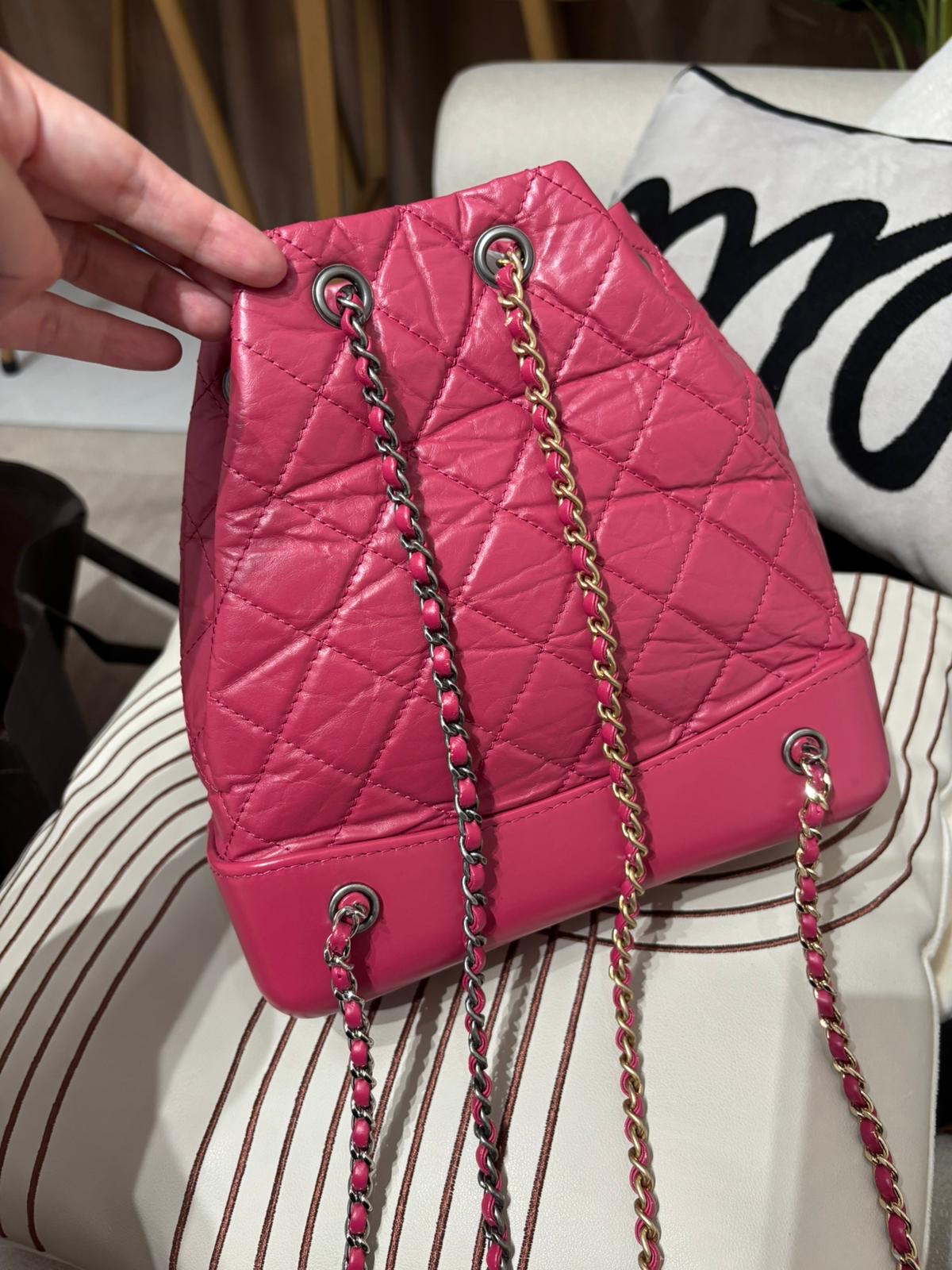 CHANEL GABRIELLE BACKPACK SMALL,100%Authentic,95%new  ✅CARD✅塵袋 