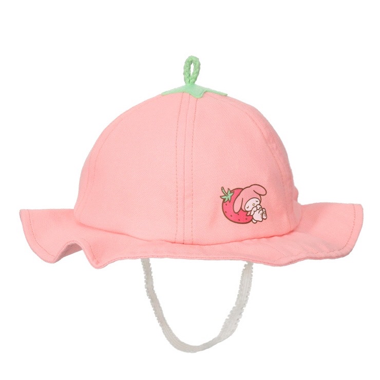 🇯🇵限量預訂 日本直送🇯🇵My Melody人物印花草莓造型帽