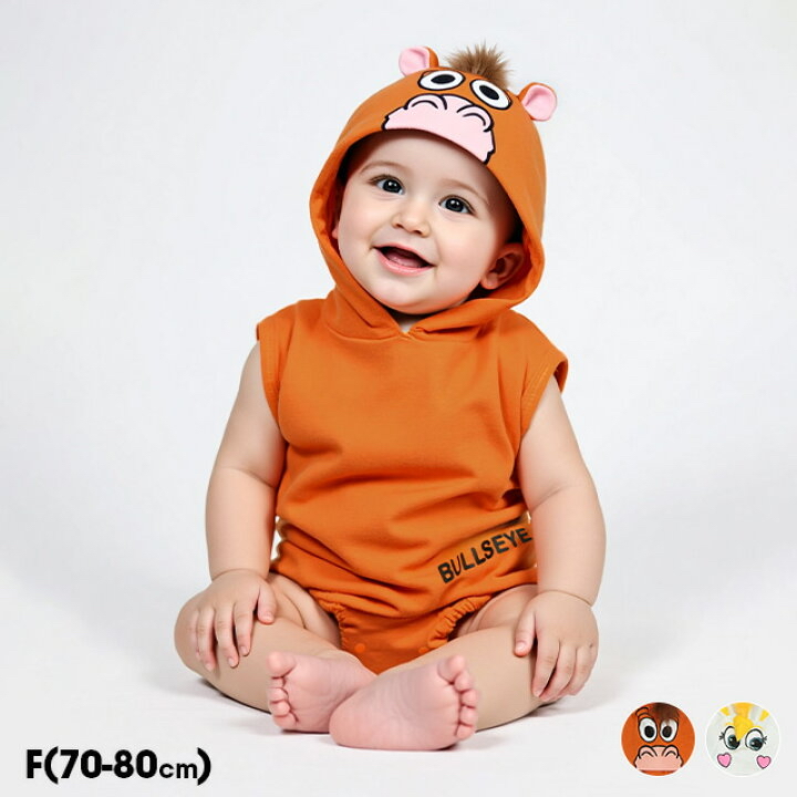 🇯🇵預訂 日本直送🇯🇵Babydoll x Toy Story紅心造型背心連帽包屁衣