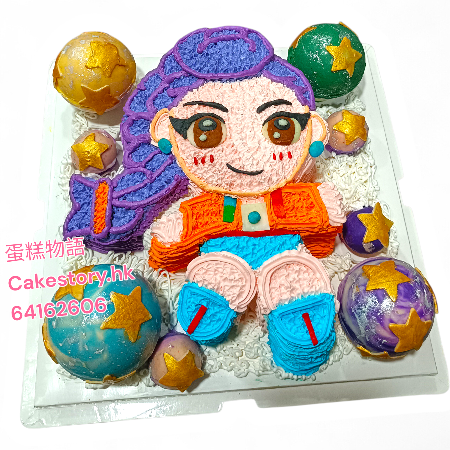 K-Pop獵魔女團蛋糕+扑扑球