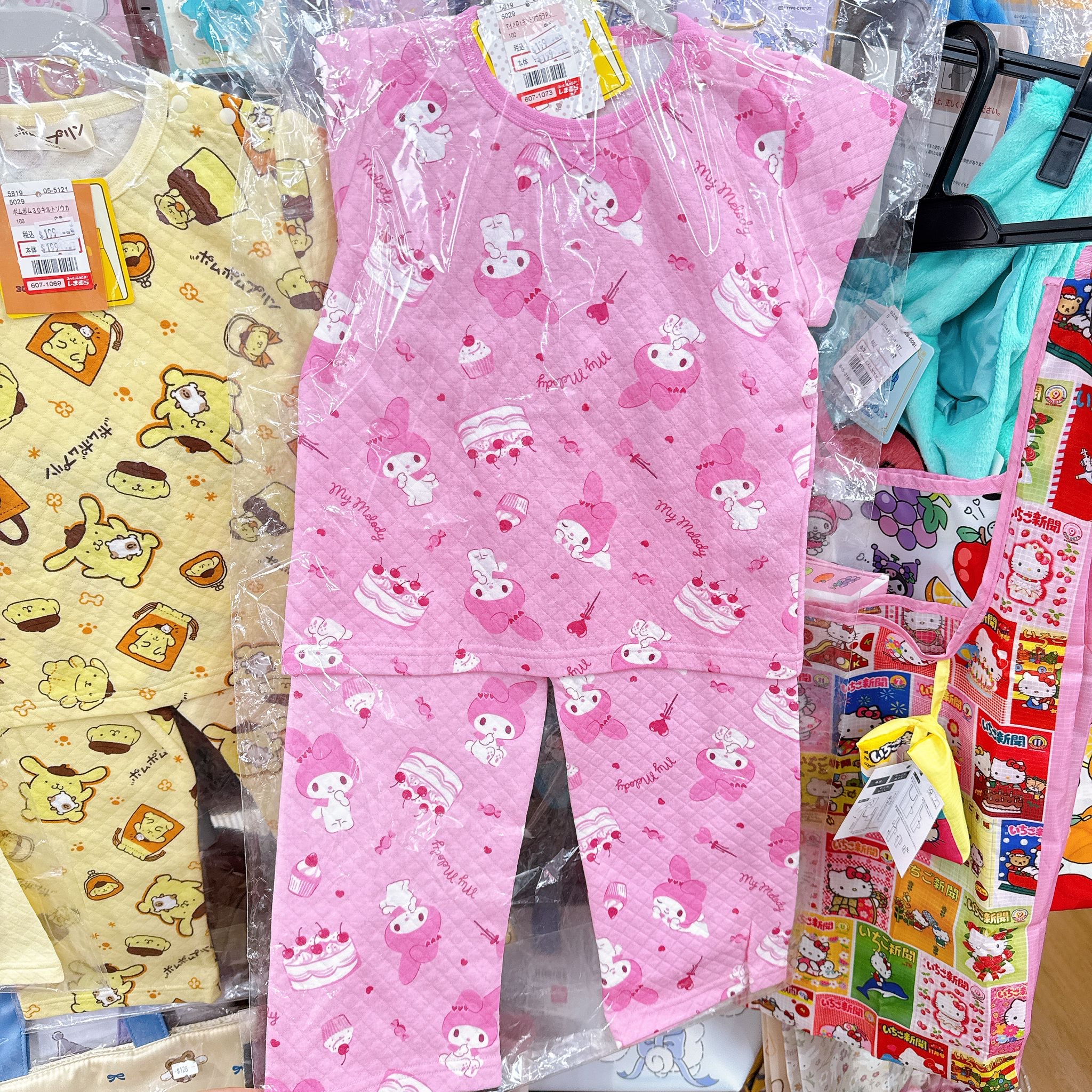 日本直送日本版小童家居睡衣 布甸狗 Melody