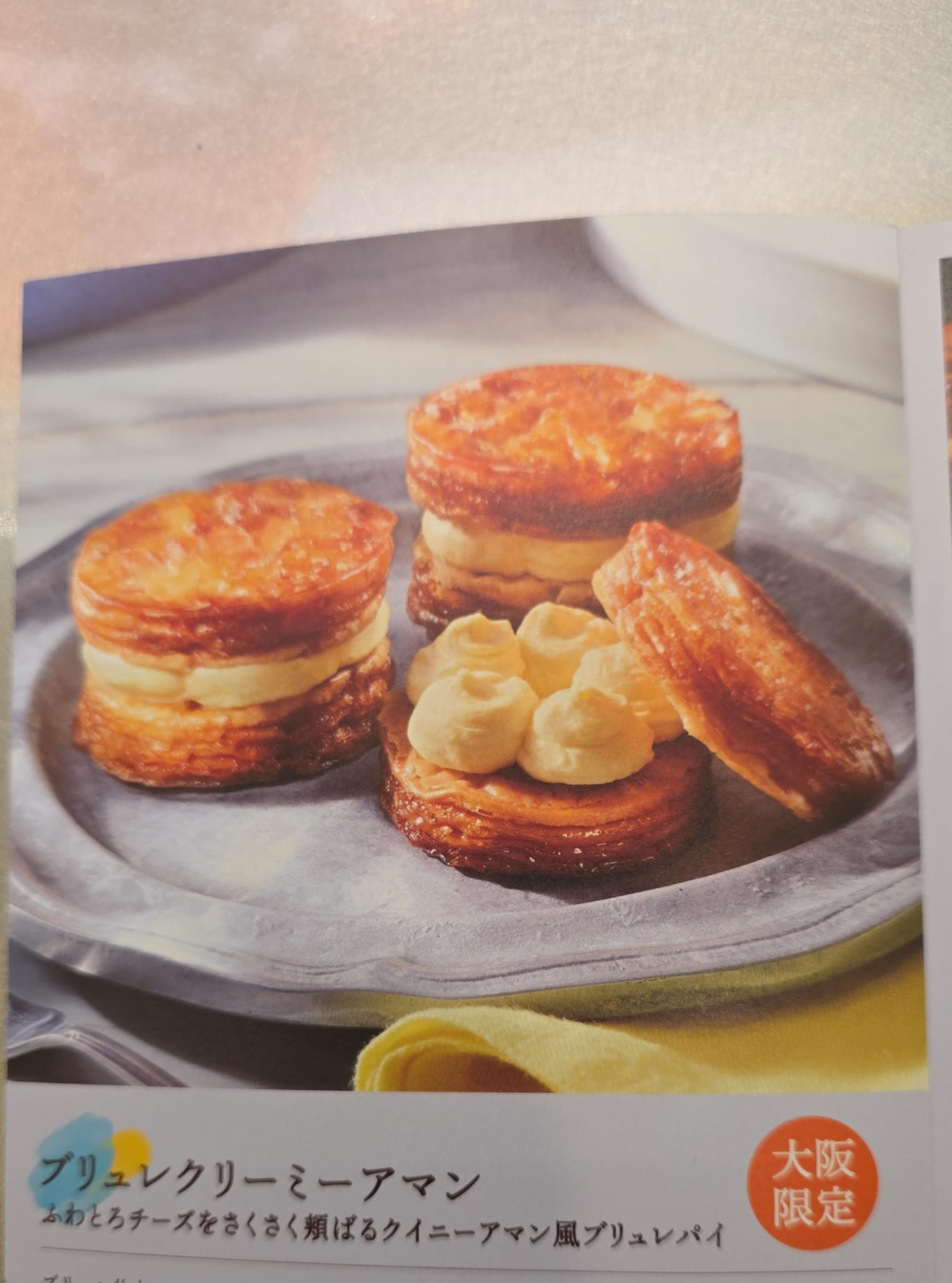 burlee merize 卡門貝爾起士奶油焦糖布蕾派 8入（大阪限定）