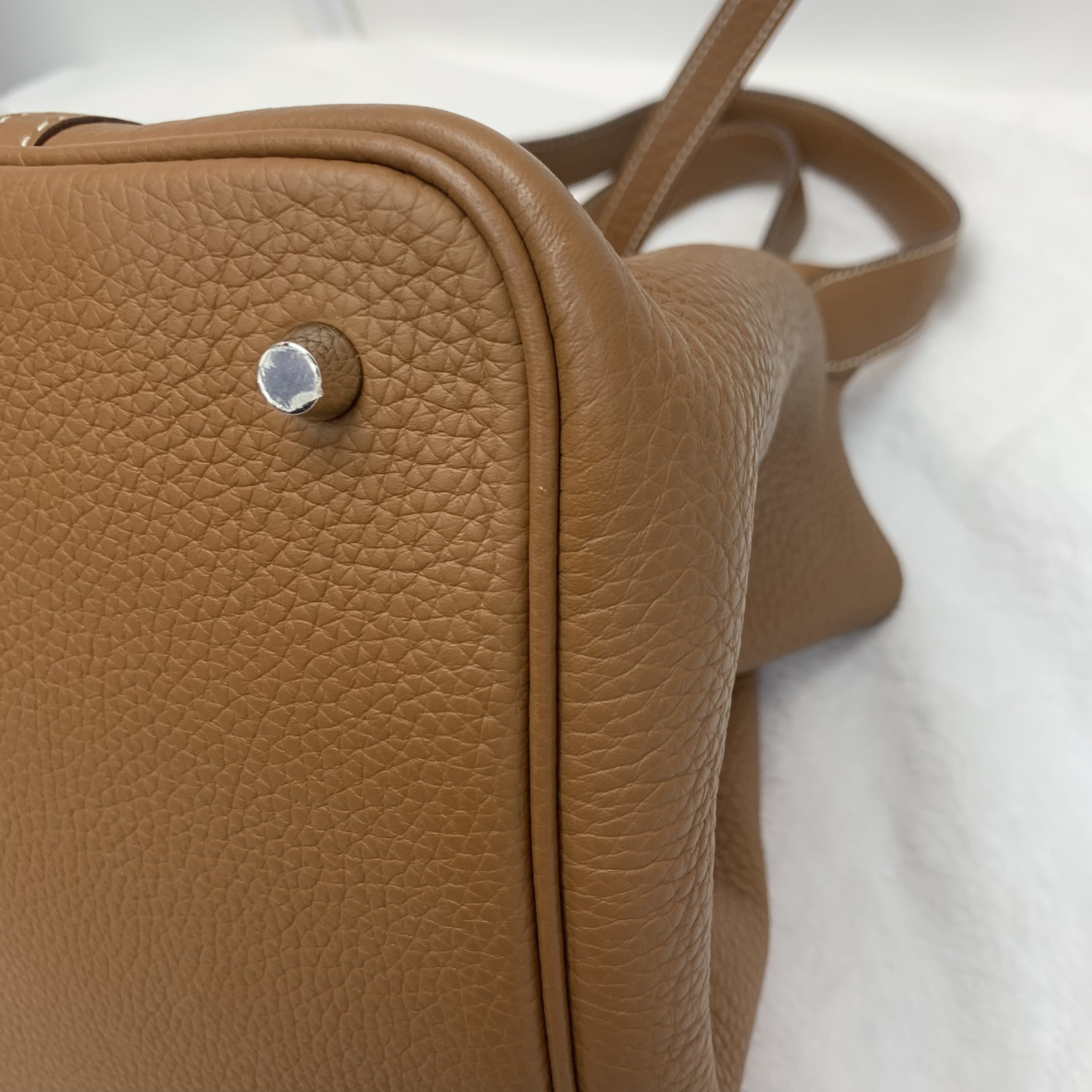 Hermes Picotin22 金棕色TC皮 K刻♥️