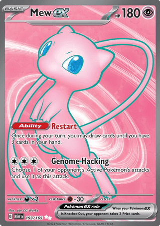 Pokemon TCG Scarlet & Violet—151 - Mew-193/165 (EX)