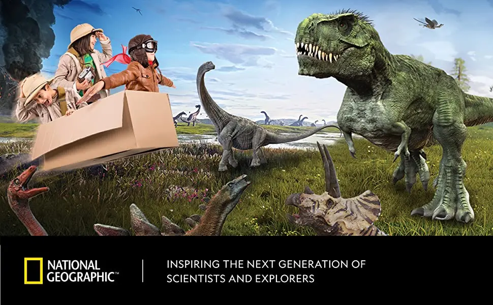 National Geographic暴龍牙齒化石挖掘套裝 兒童STEM恐龍玩具