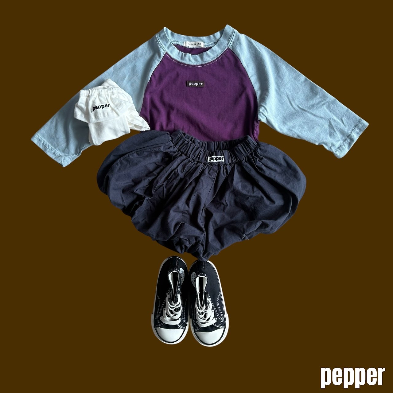 Pepper | Salty Raglan T-shirt