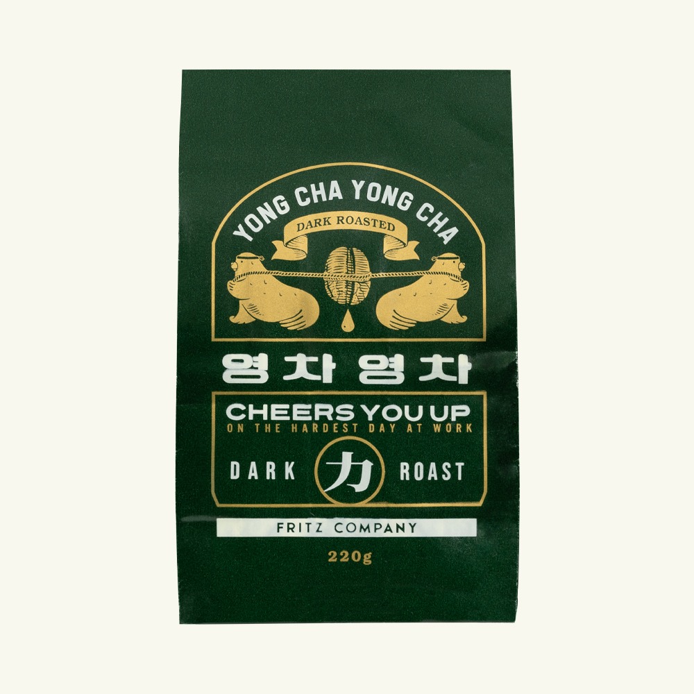 [韓國🇰🇷 Fritz] Fritz Blend Coffee Bean - Yong Cha Yong Cha Blend 220g (預購商品）