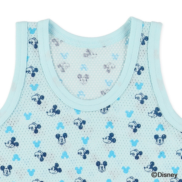 🇯🇵預訂 日本直送🇯🇵米奇印花網眼背心打底內衣三件套