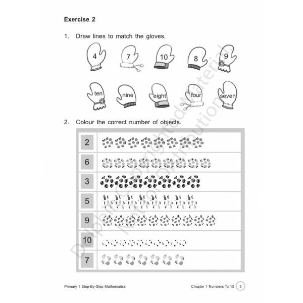 Step by Step Mathematics Primary 1 (2nd ED)