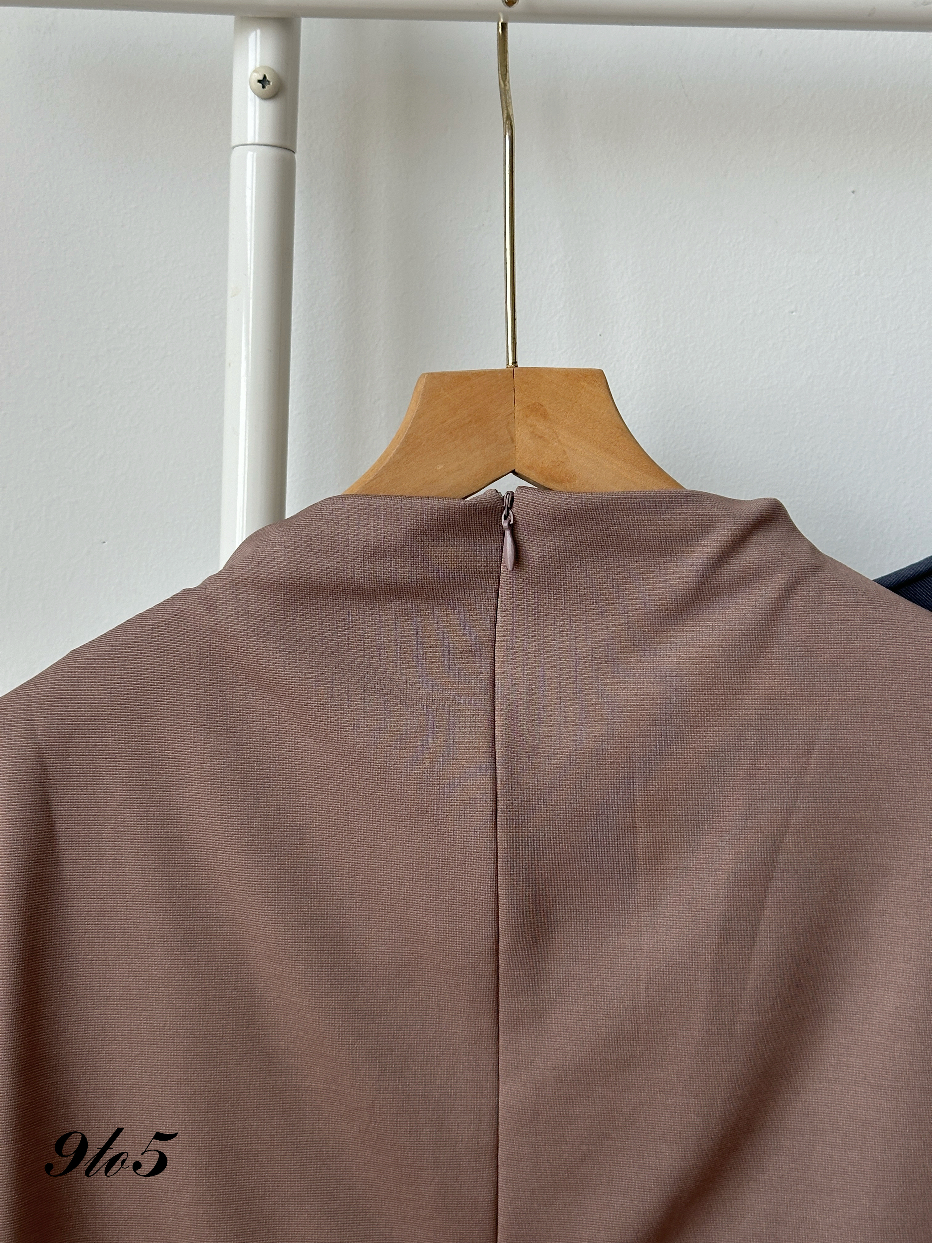 T4159 Mock Neck Ruched Top - 4 Colors 