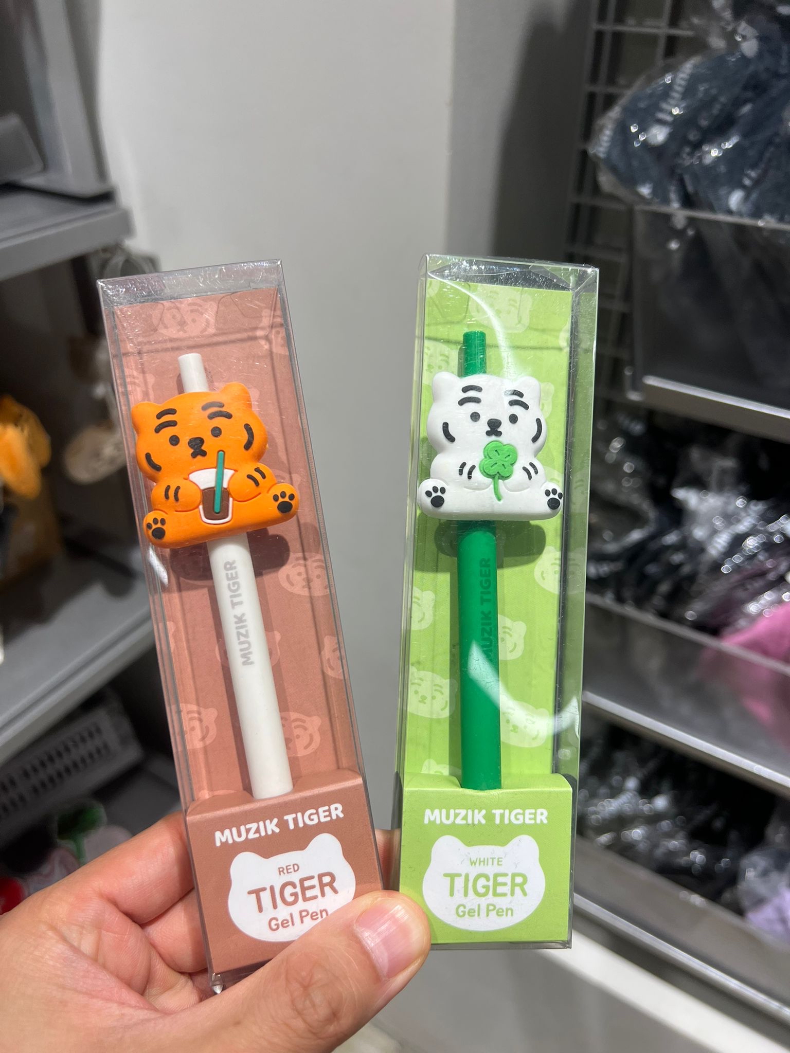 韓國知名文創品牌MUZIK TIGER 無業老虎 胖虎뚱랑이  筆