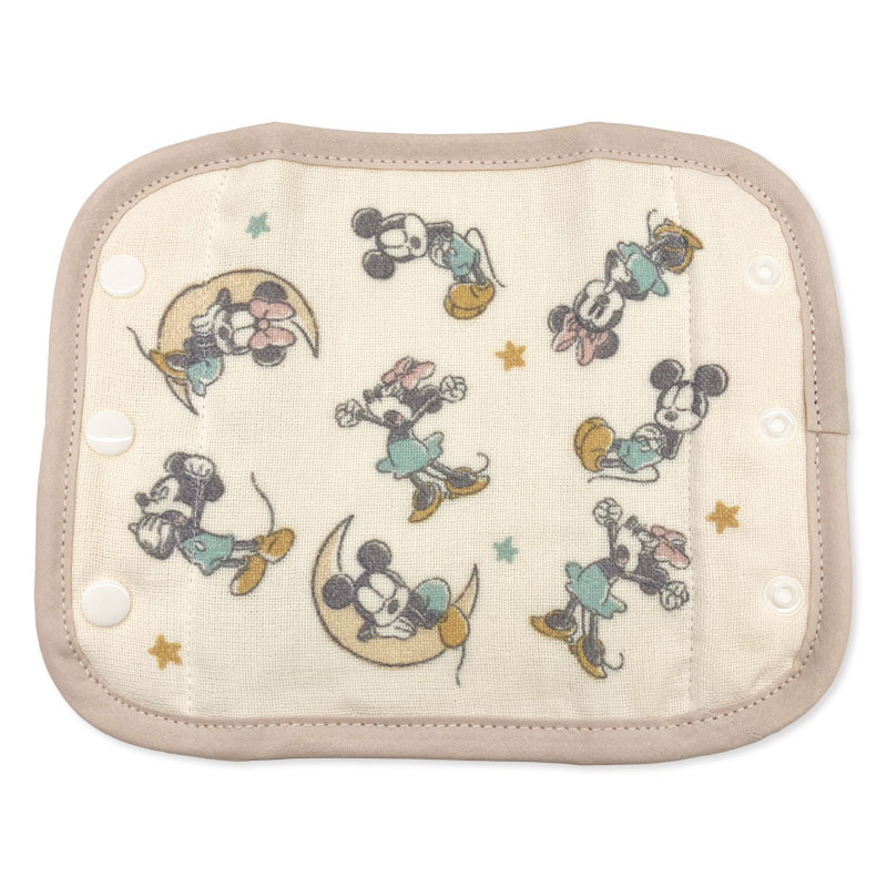 🇯🇵預訂 日本直送🇯🇵米奇米妮雙面純棉孭帶咬巾肩巾