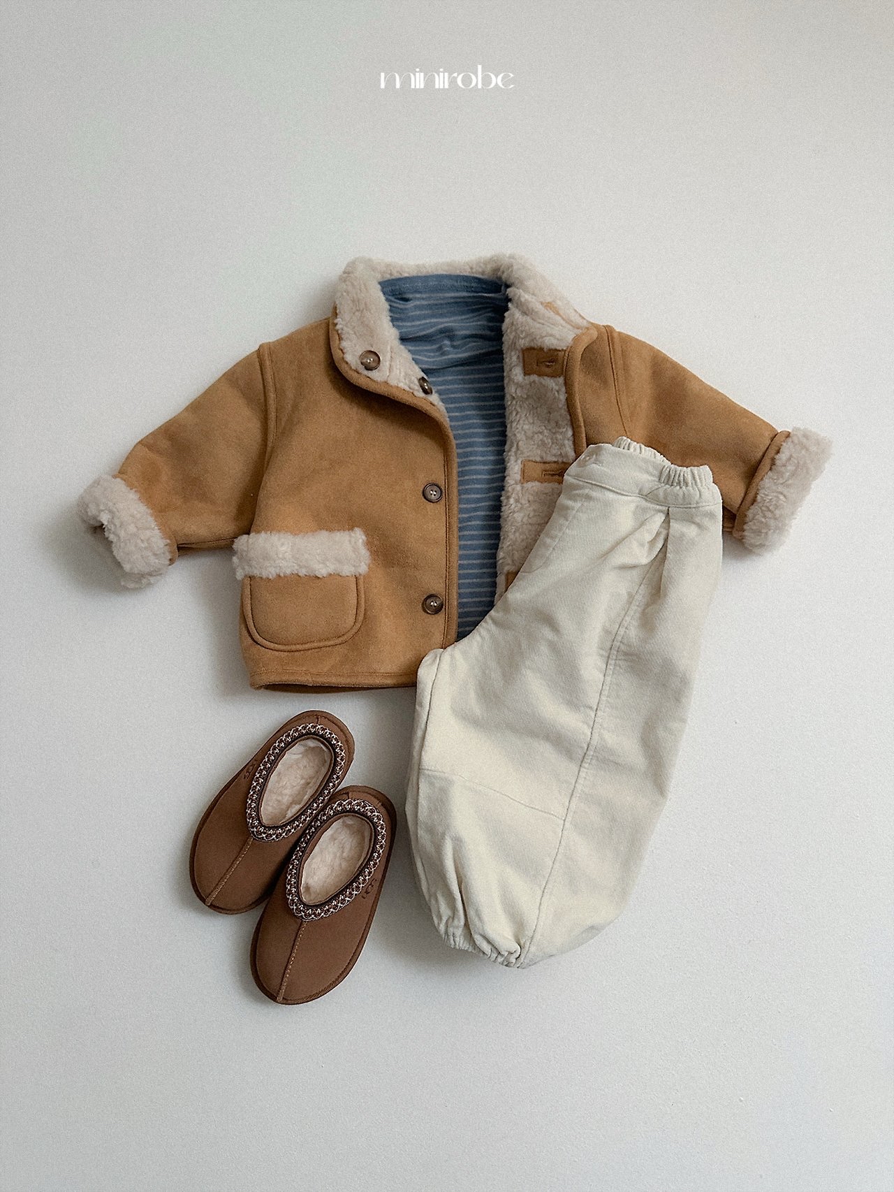 Mnirobe | Winter peach jogger pants