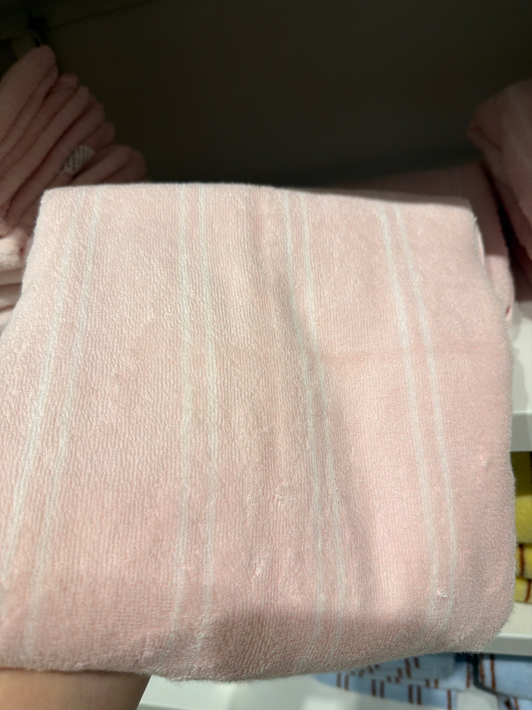 Soft pro Silk Softspun Double Stripe Bath Towel