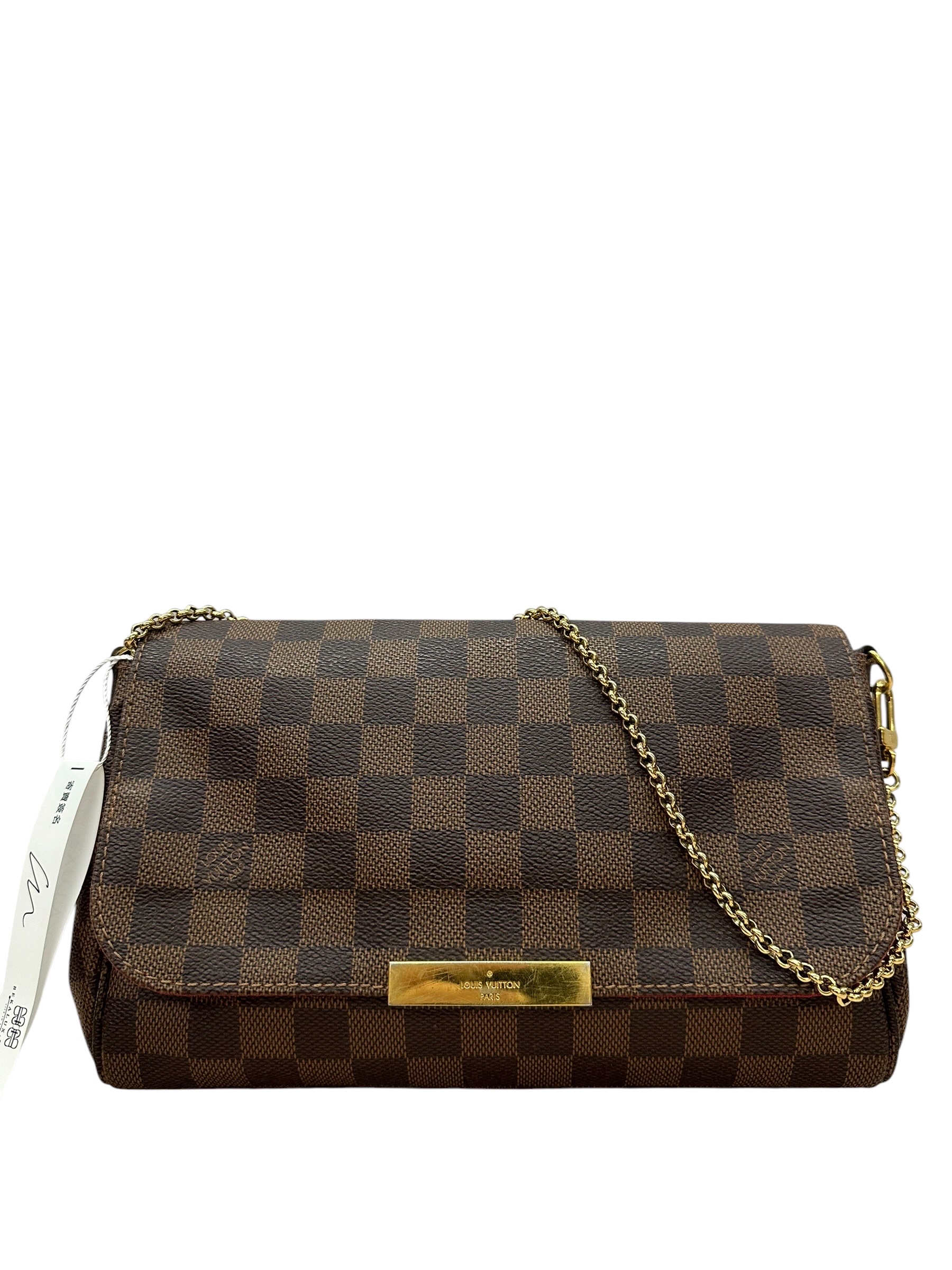 Pre-owned Louis Vuitton Damier Ebene Favorite MM bag / Product Code: 081202