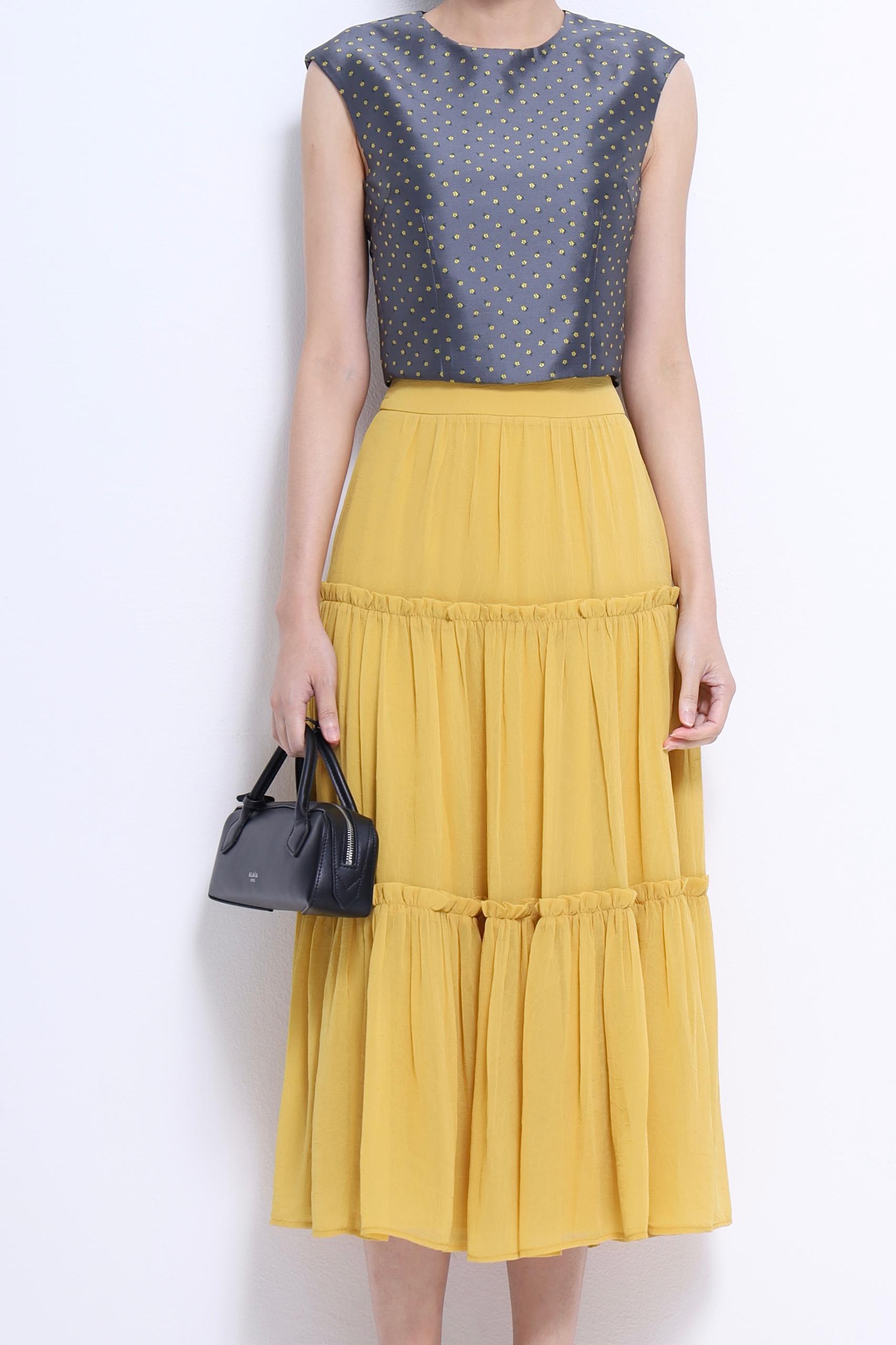 独家翠花圆领上衣 2677