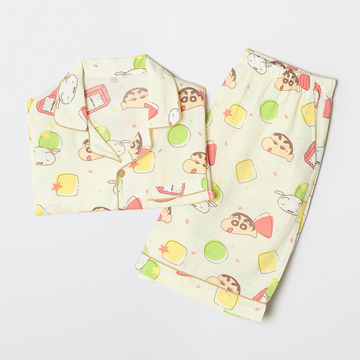 [蠟筆小新 x SPAO] 2026 短袖睡衣 (3款)