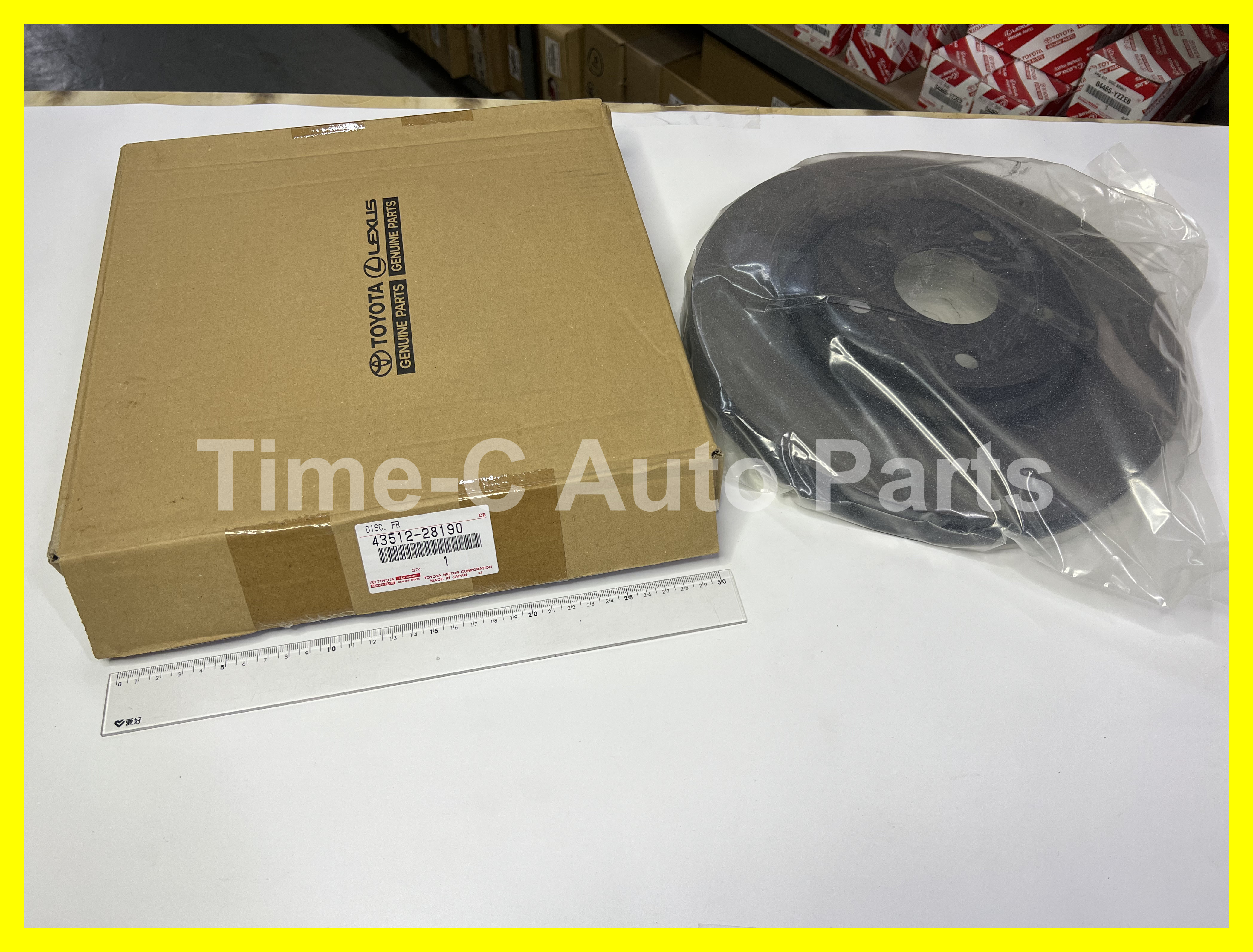 前煞車碟 43512-28190 - Toyota Alphard Vellfire 20系