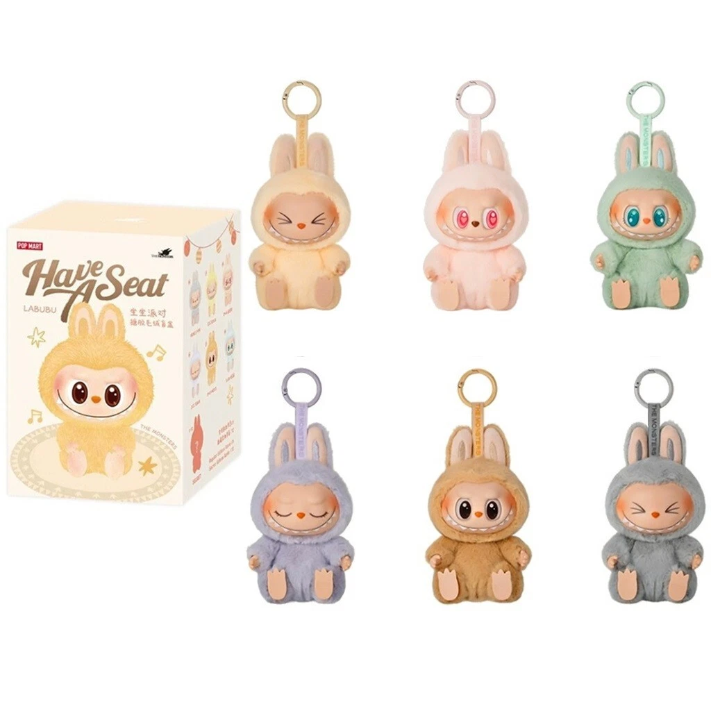 [Labubu THE MONSTERS - 請坐系列] 軟膠毛絨盲盒 | 盒