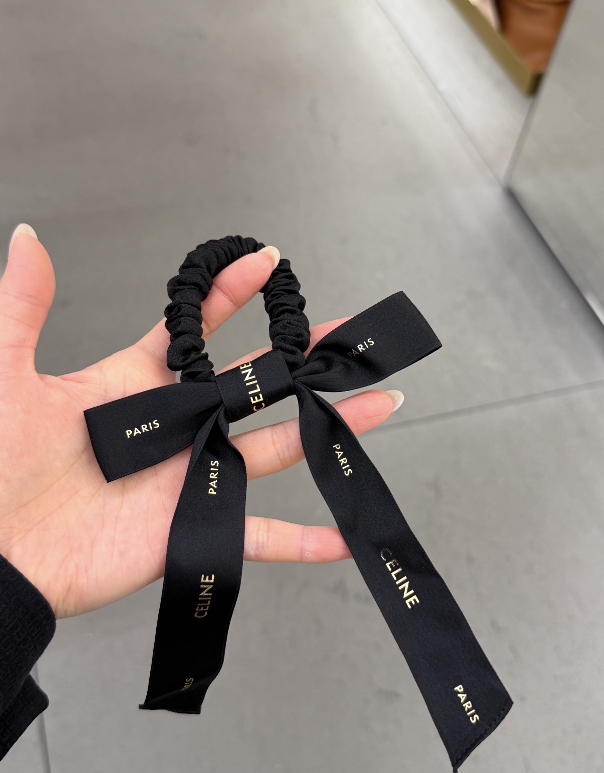 限時優惠✨新款🆕訂貨🍒Celine 蝴蝶結絲帶髮圈