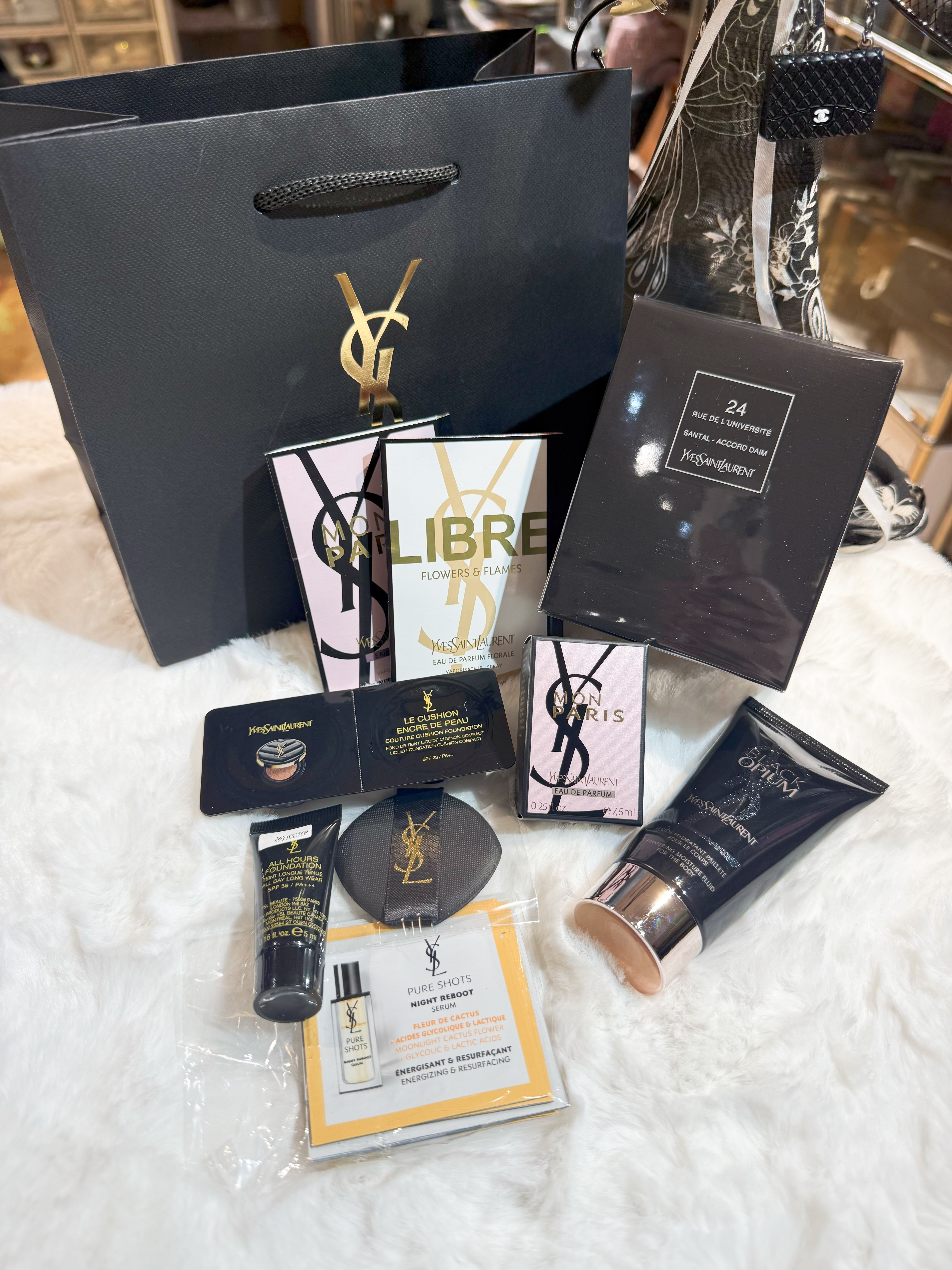 YSL beauty set candle/24