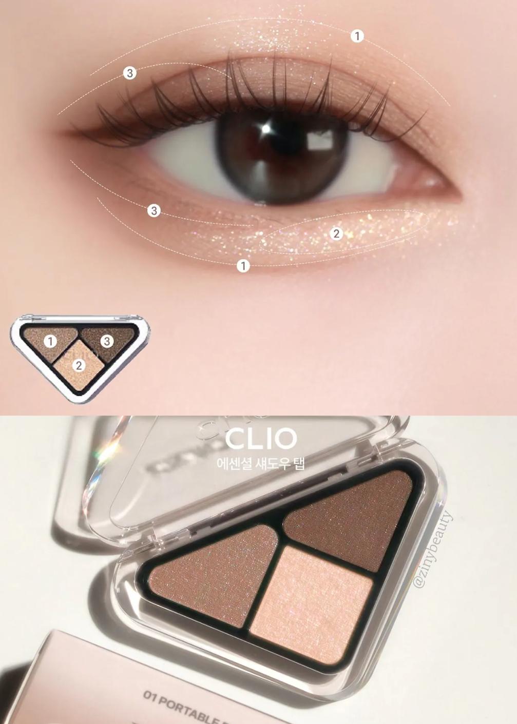 日本🇯🇵 CLIO 三角眼影