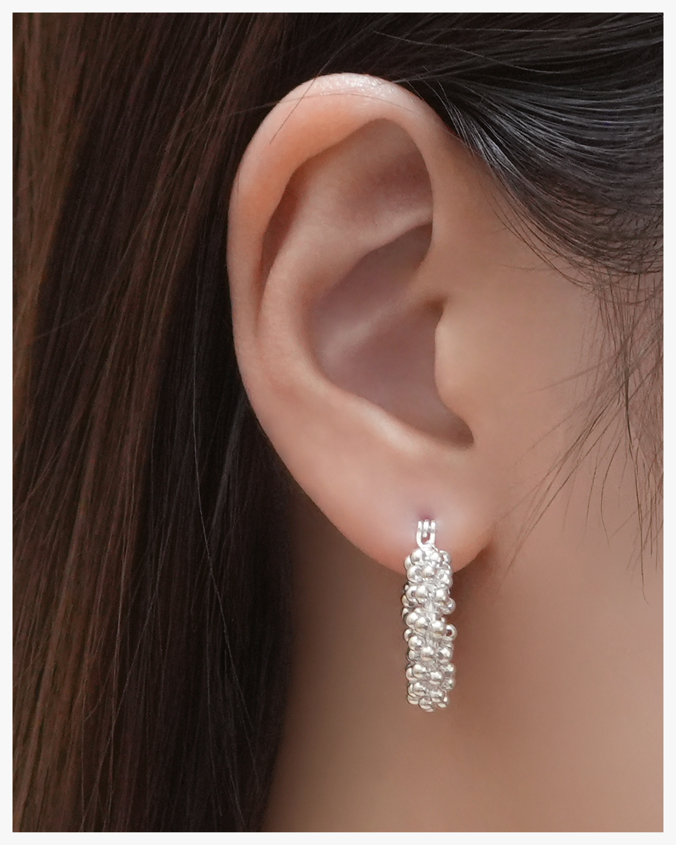 Multi-Layered Beaded Earrings