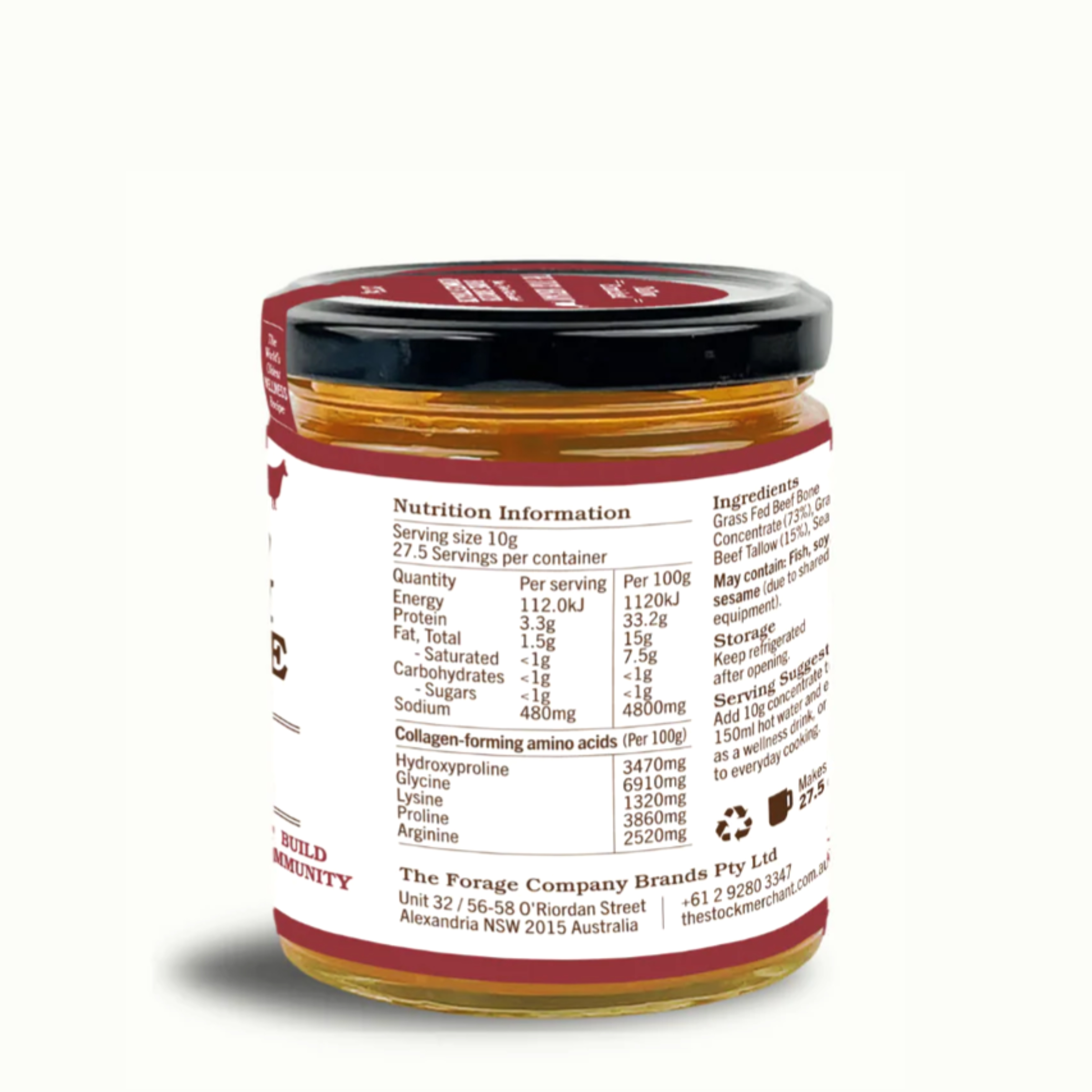 ♻️澳洲 牛膏濃縮牛骨湯 Australia Stock Merchant Tallow Enriched Beef Bone Broth Concentrate