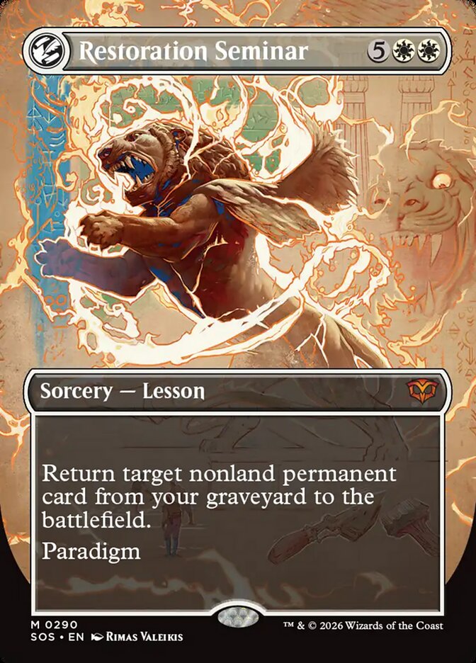 [EN] [Foil] Restoration Seminar [SOS-290] M