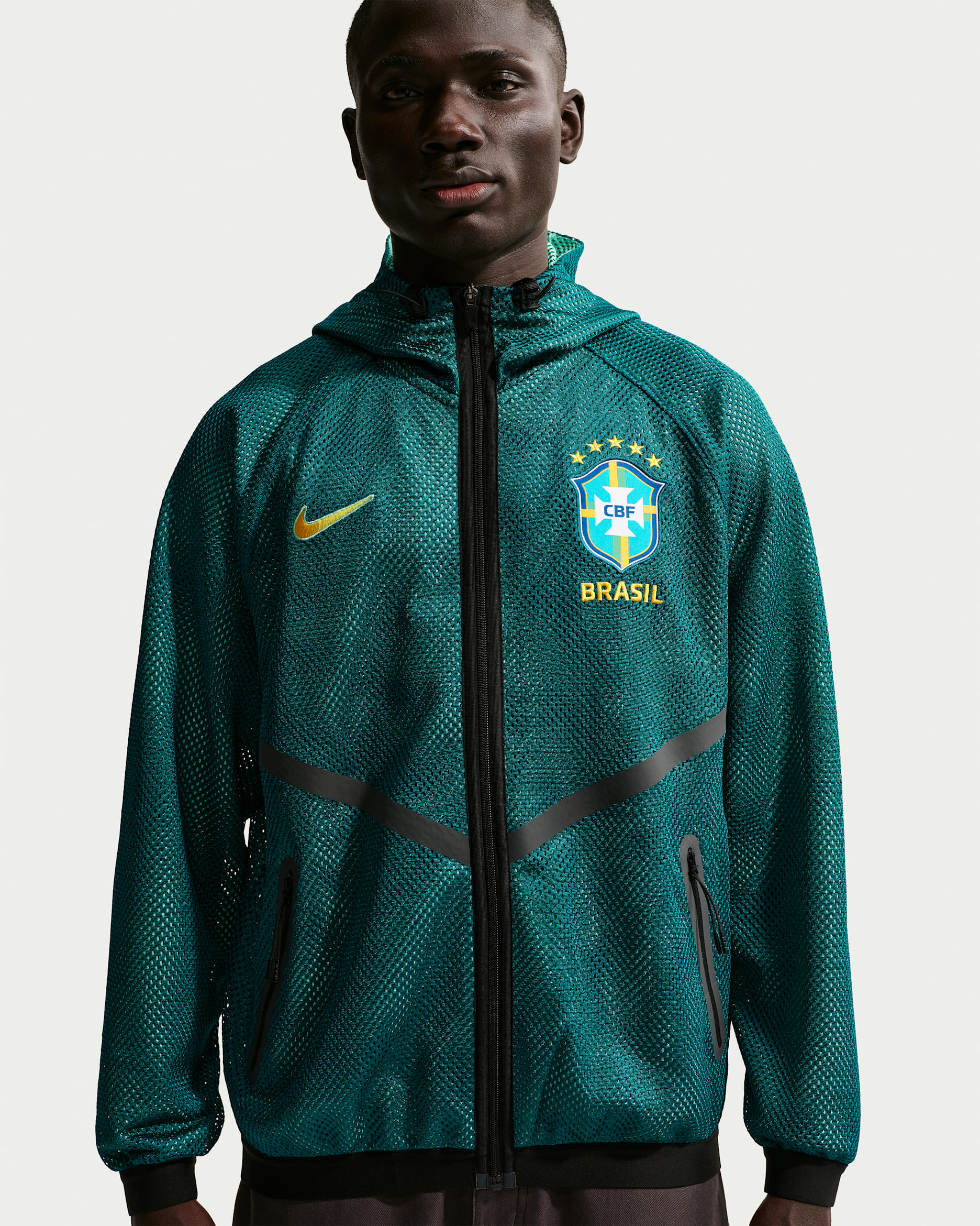 Nike Brazil 巴西 2026-27 雙層網眼出場外套 IH1757