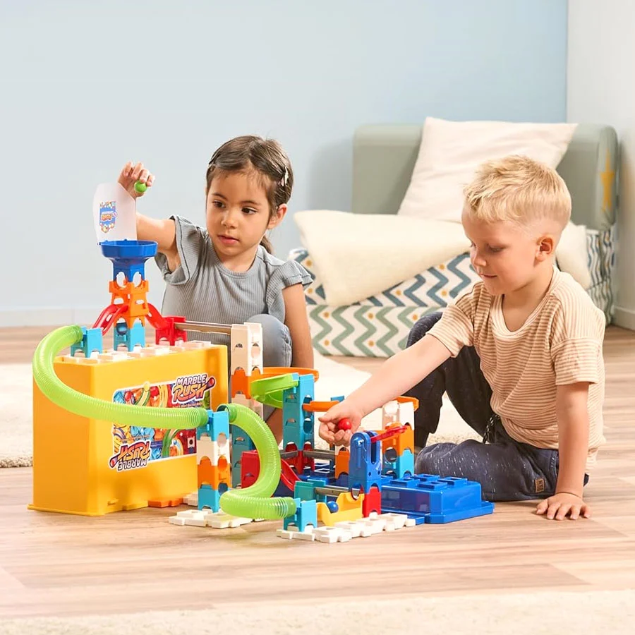 VTech Marble Rush Build & Store Box Set VTech 偉易達 積木盒滾珠軌道套裝