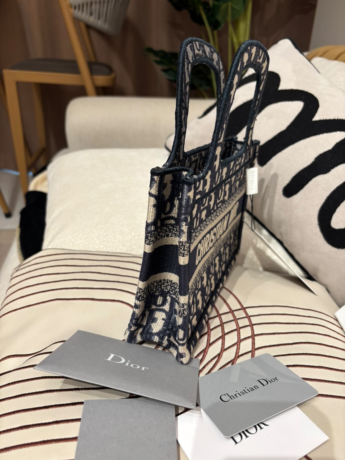 全新 Dior mini BOOK TOTE  100%Authentic ,unused 未使用品 ✅certificate card✅dust bag ✅盒 