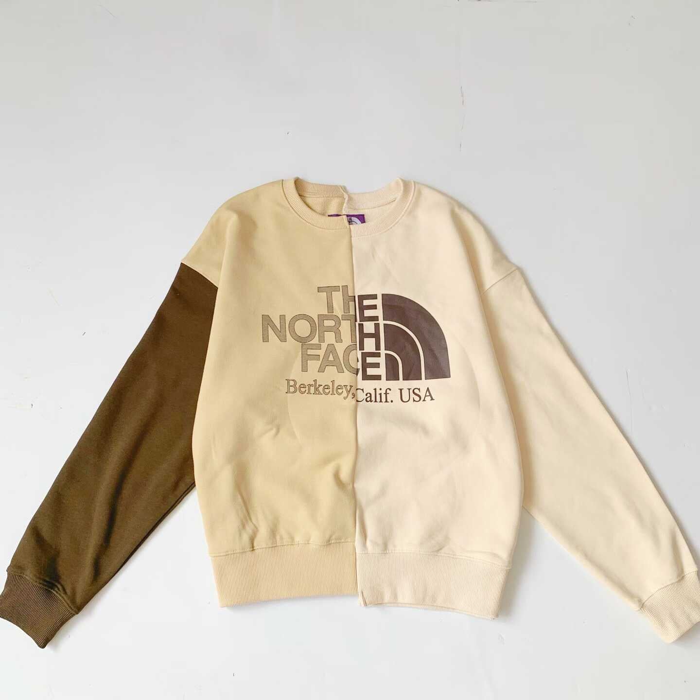 預訂 TNF Purple Label x Beams不對稱撞色拼衛衣 [貨號26A876]
