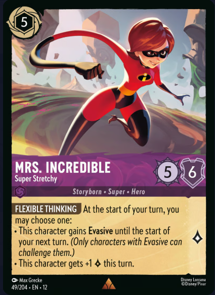 49/204 Mrs. Incredible - Super Stretchy R