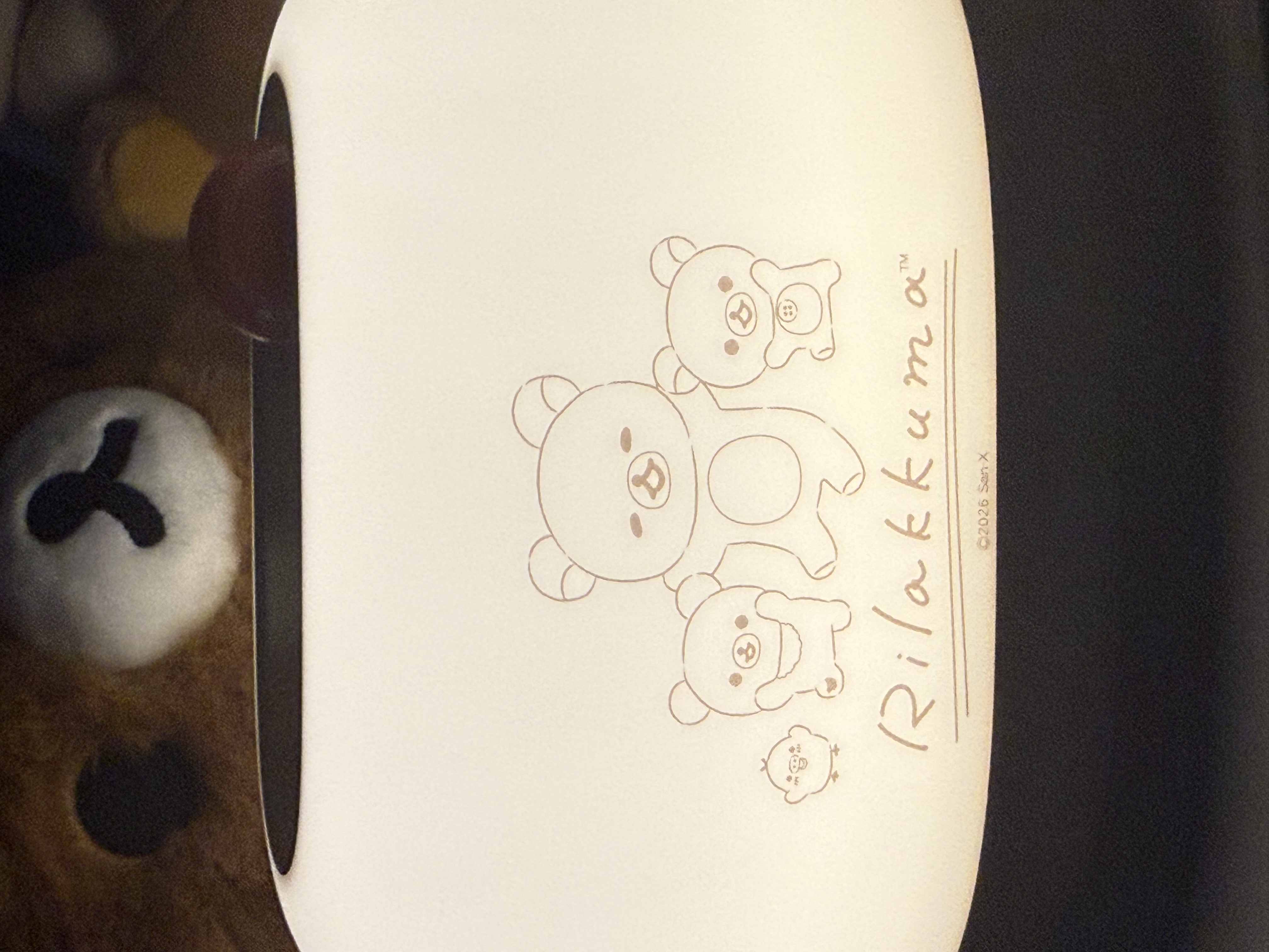 （留意！此商品只限順豐到香港及澳門） 《現貨》全新Rilakkuma Led小夜燈