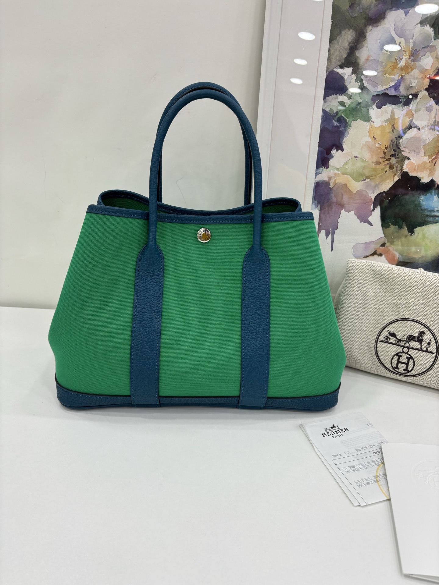 Pre-owned Hermes Garden Party 30 / Stamp B/Product Code: 26032703