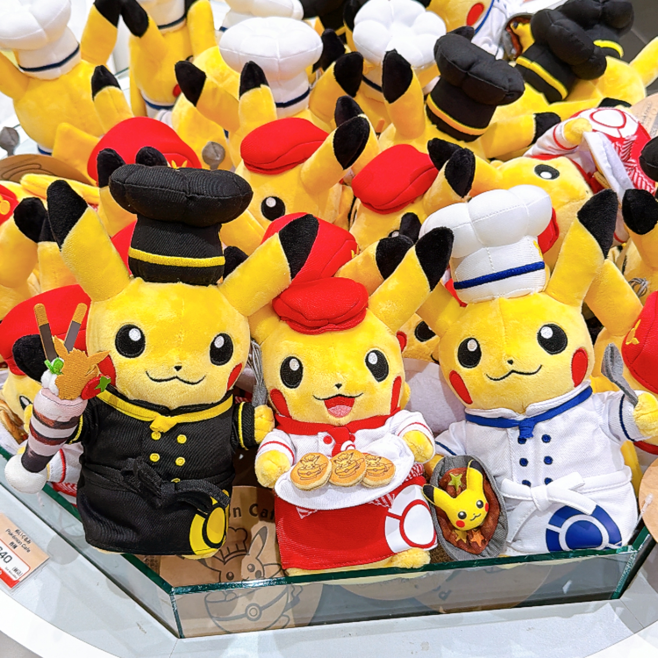 日本直送大阪心齋橋Pokemon Cafe限定 店內限定公仔