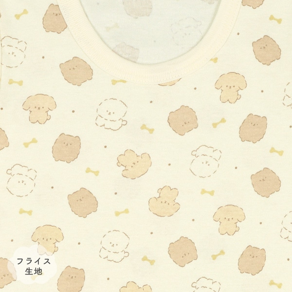 🇯🇵預訂 日本直送🇯🇵小狗滿印純棉短袖包屁衣三件套