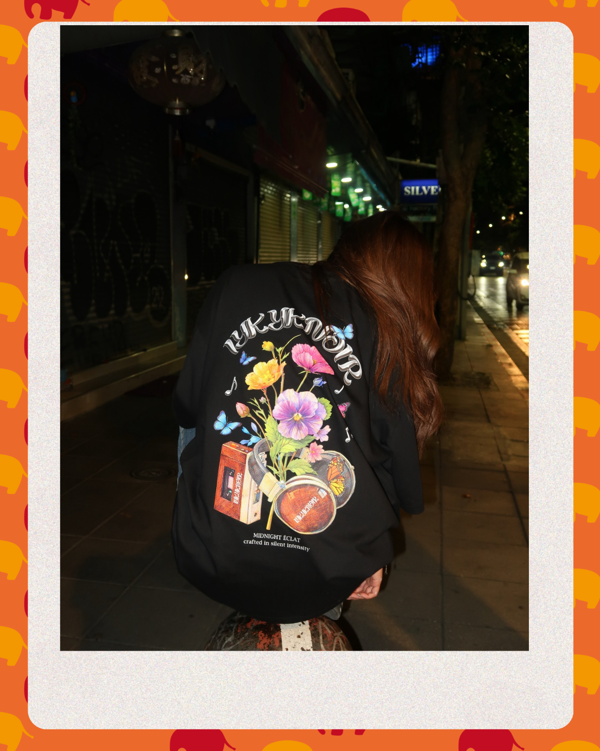 限量搶購 (隨時下架) | JuneMewnich - JUNE 個人品牌 IYKYK NOIR MIDNIGHT ÉCLAT COLLECTION (T-SHIRT) 🦋💐🌟💖💜