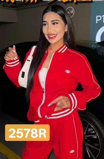 2578R RED CLOTHES CL 衣服套装 红色 