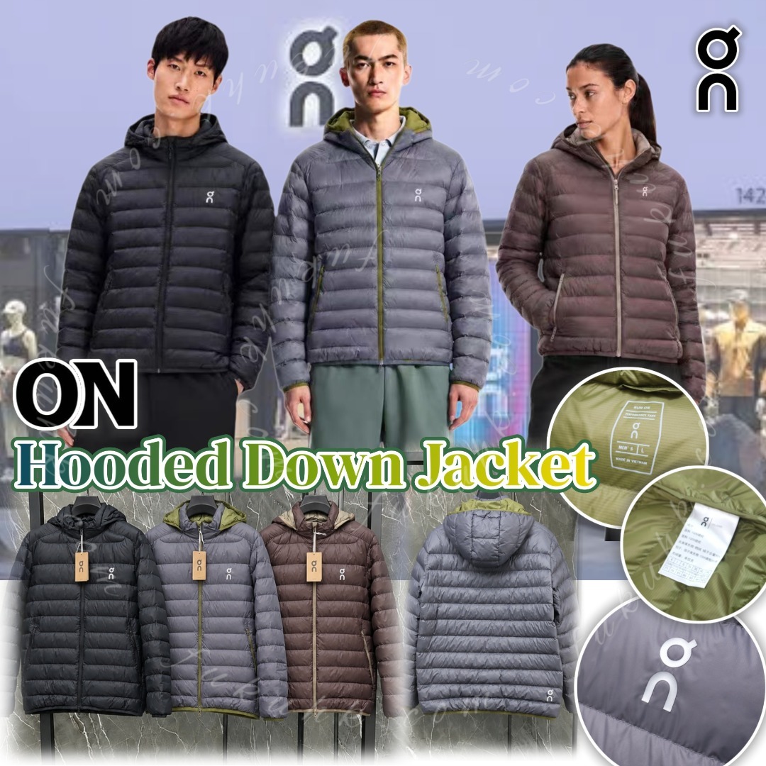 On  Hooded Down Jacket 輕量連帽羽絨服
